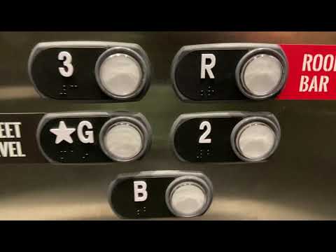 2015 ThyssenKrupp Synergy MRL Traction Elevator @ Bay City Brewing Co Gaslamp, San Diego, CA