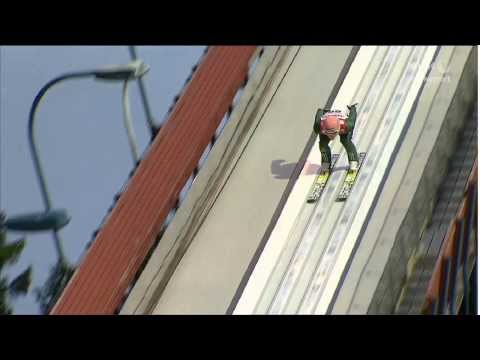 Trondheim 2014 - Freund and Stoch 2nd training jumps
