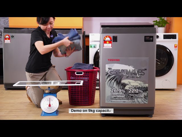 غسالة تعبئة علوية Toshiba 10 كجم أوتوماتيك – برامج...