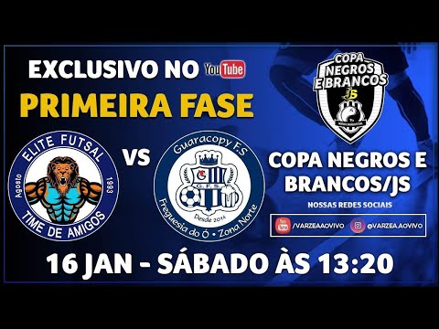Elite FS x Guaracopy FS - Copa Negros e Brancos/JS