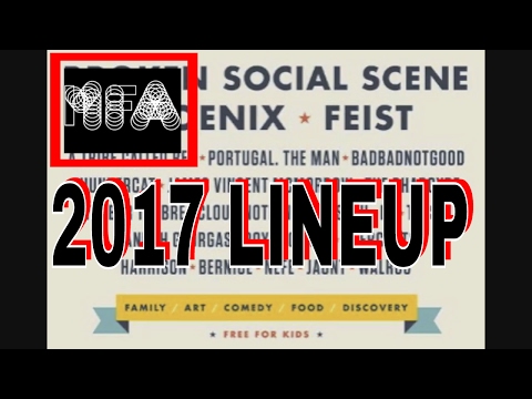 FEILD TRIP 2017 Lineup Is Here BROKEN SOCIAL SCENE PHOENIX FEIST A TRIBE CALLED RED PORTUGAL THE MAN