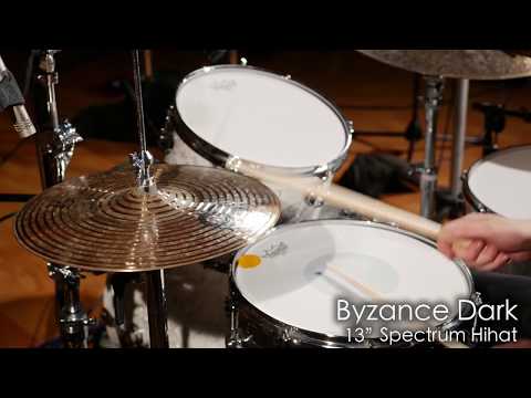 Meinl Byzance Dark B13SH 13" Spectrum Hats, pair (w/ Video Demo) image 10