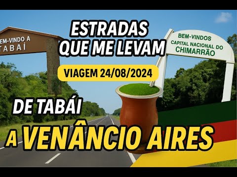 RSC-287 - 24/08/2024 (parte 5) - Viagem de Tabaí para Venâncio Aires - RS  #roadtrip