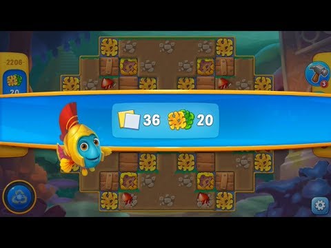 Fishdom. Level 2206