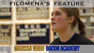 Marissa Nudd: A senior leader on a young Bacon Academy team