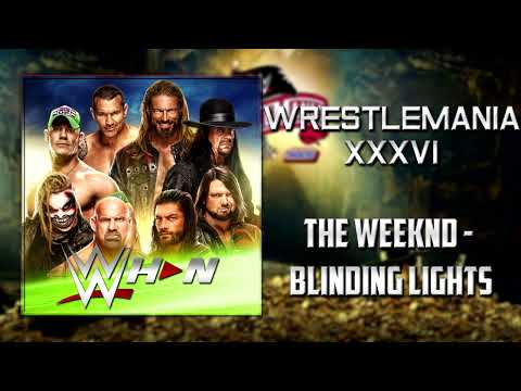 WWE: WrestleMania 36 - The Weeknd - Blinding Lights [Official Theme] + AE (Arena Effects)