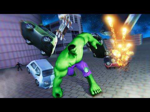 Incredible Monster Hero City Battle | Green Monster Hero City Fighter - Android GamePlay