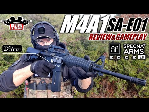Specna Arms SA- E01 Edge 2.0 - Absolutamente Brutal! ( Review&Gameplay ) | Airsoft Review en Español