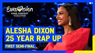 Alesha Dixon - 25 Year Rap Up | Eurovision 2023 | #UnitedByMusic 🇺🇦🇬🇧
