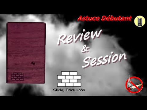 STICKY BRICK Junior, Review +Test vapeur, Vaporisateur Sticky Brick Labs, Avis