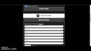 Wheeldecide tutorial
