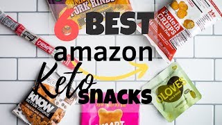 BEST KETO AMAZON SNACK FOODS | Keto Amazon Shopping List