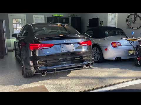 Audi A3 Borla Exhaust Cold Start