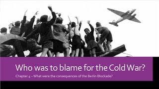 Who was to blame for the Cold War?