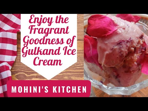 How To Make Gulkand Ice Cream (Recipe)