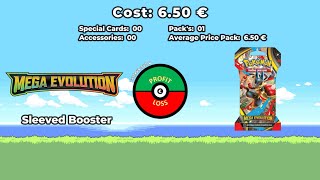 PROFIT OR LOSS? MEGA EVOLUTION • SLEEVED BOOSTER 1/4