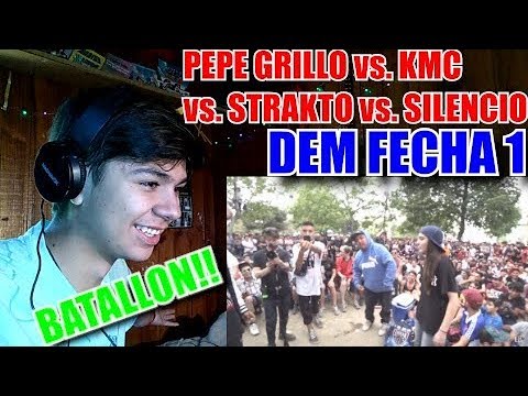 PEPE GRILLO vs. KMC vs. STRAKTO vs. SILENCIO: 8vos - DEM Fecha I 2019 | REACCIÓN