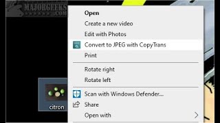 How to Open a HEIF or HEIC Image in Windows 10