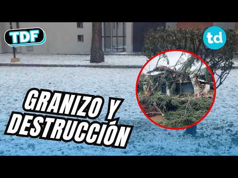 🌪️ 15 minutos de furia: una tormenta de granizo destruyó techos y dejó daños en Santa Fe