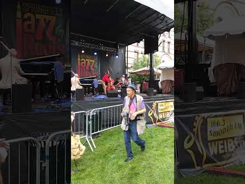 Avery Sharpe at Springfield Jazz and Roots Festival 2018