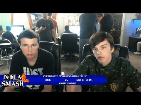 NOLA Smash Weekly 2/22: Winners Semifinals - Chris vs MG|LootCrane