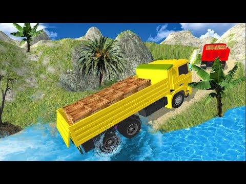 TRUCK CARGO DRIVING HILL SIMULATION - Offroad Trucks Driving Game Simulator - Android Gameplay 2018