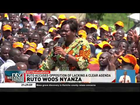 President Ruto continues confronting his critics head-on during his visit to Homa Bay