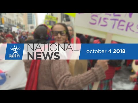 APTN National News October 4, 2018 – Day four of the National Inquiry into MMIWG, Stolen Sisters