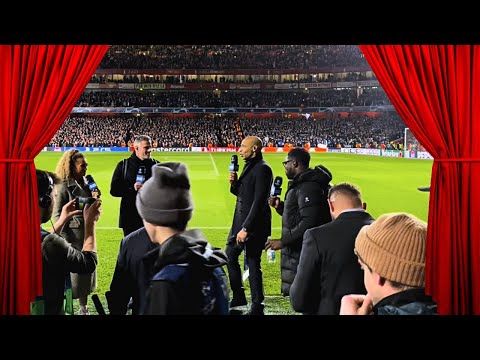 Does Thierry Henry sing Arsenal anthem North London Forever? Arsenal vs Porto - UCL