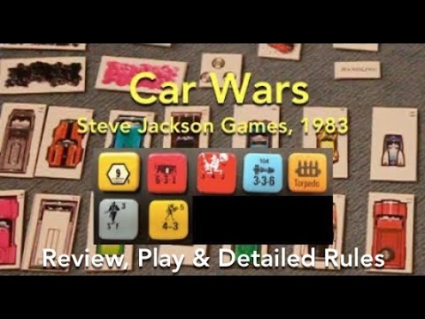 Car Wars (Steve Jackson Games) Review & How to Play