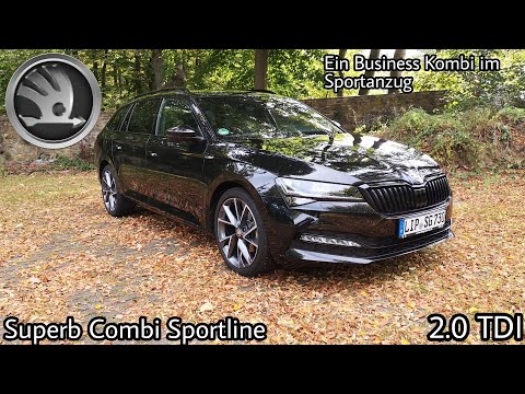 2020 Skoda Superb Combi Sportline 2.0 TDI (190 PS) - POV Review, Fahrbericht