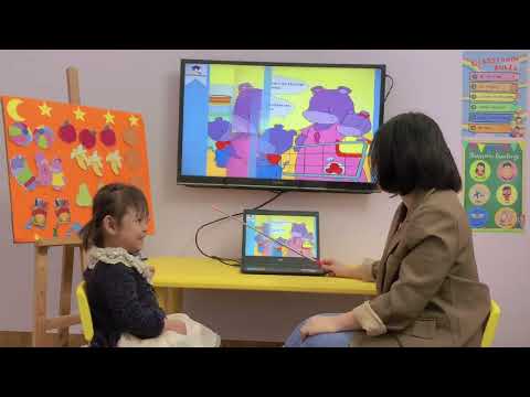 Kinder 1A3 - teste chuyện George vai às compras - Mina Hà My