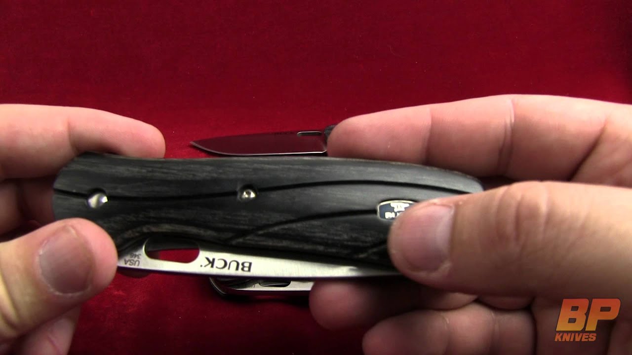 Buck Vantage Force Pro 847 Folding Knife S30V - Black Plain