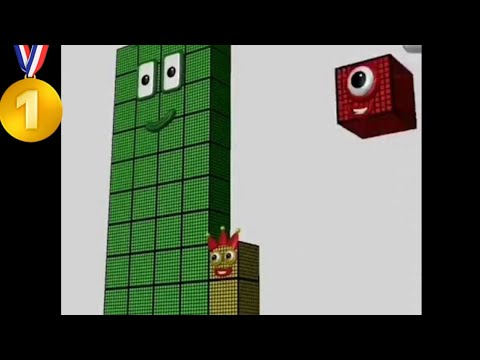 1000 to 100000 Numberblocks