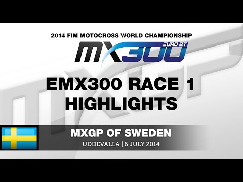 EMX300 of Sweden 2014 Race 1 Highlights - Motocross
