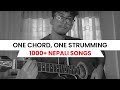 Easy Nepali Songs To Play On Guitar One Chord One Strumming Pattern
