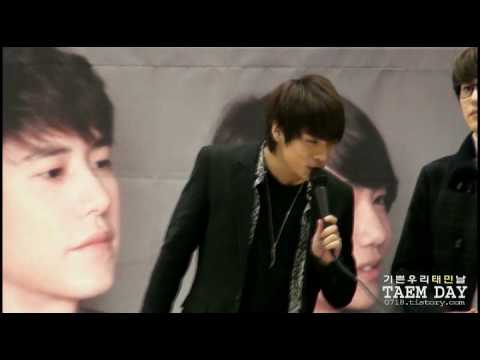 101215 Jonghyun @ SM The Ballad Fansign