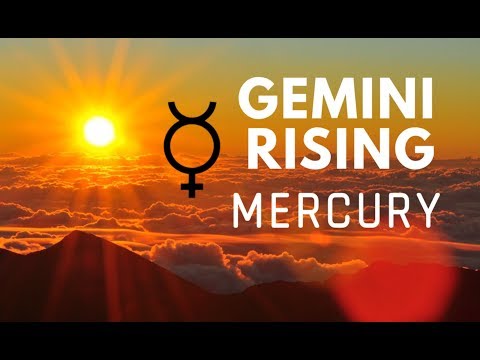 Gemini Rising Chart Ruler: Mercury!
