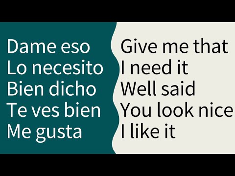 40 Common Spanish Phrases