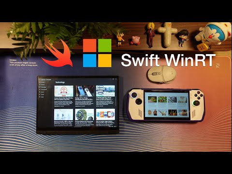 Swift WinRT & WinUI 3 Windows News App Short Demo thumbnail