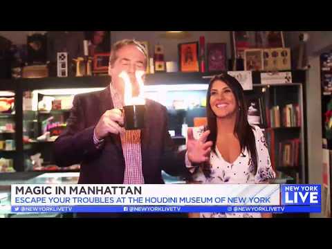 Exclusive look inside the HOUDINI MUSEUM in New York City