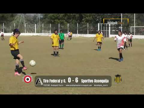 LAF:  Tiro Federal 0 - Aconquija 6 (Div F)