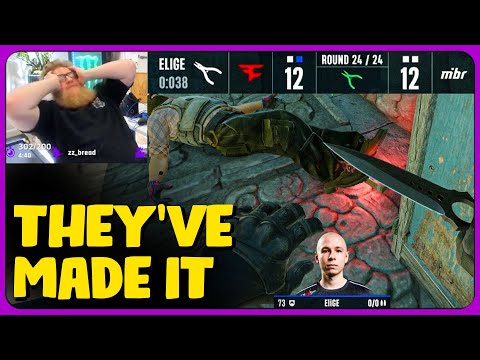 fl0m Reacts to FAZE S1MPLE QUALIFY | FaZe Clan vs MIBR | BLAST.tv CS2 Major