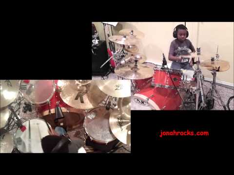 Avenged Sevenfold - Afterlife, 9 Year Old Drummer, Jonah Rocks