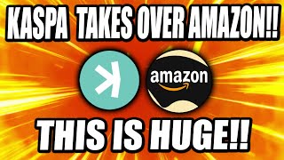 Kaspa Number 1 On Amazon, This Is Massive News! (EMERGENCY UPDATE)