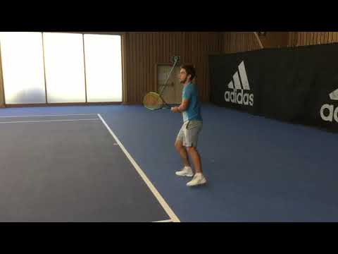 College Tennis Recruiting Video USA OverBoarder - Fabian Van Huffel