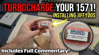 Commodore 1571 JiffyDOS Upgrade: Setup, Hunchback Benchmarks & AR6