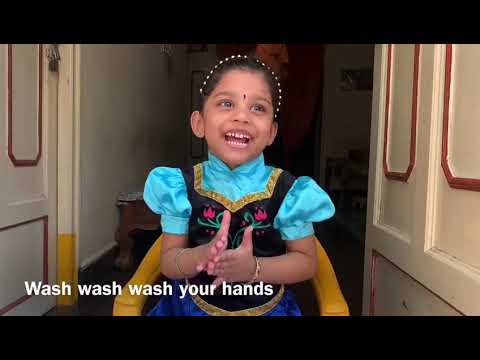 Shalvi about how to wash your hands