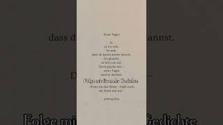 Ja, es tut weh.Aber eines Tages wirst du nicht mehr jeden Atemzug zählen müssen,um weiterzuleben.
