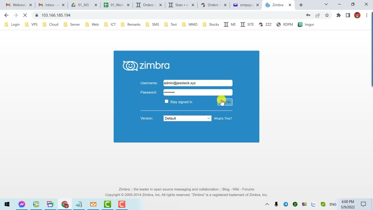 How does Zimbra Webmail work?